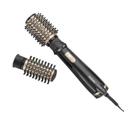 BaByliss Фен-щітка Babyliss Big Hair Dual 1000, 1000Вт, 2 режими, хол. обдув, обгорт. насадок, 2 насадки, чорний
