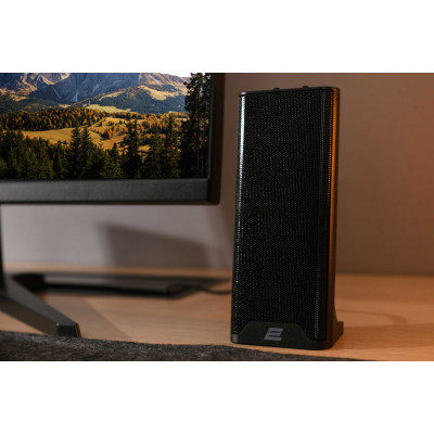 2E Акустична система PCS203, 2.0, USB, Metal Black
