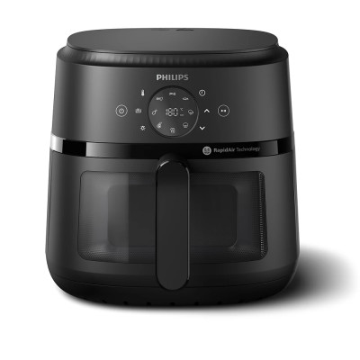 Philips Мультипіч Ovi серії 2000 1500Вт, чаша-6.2л, сенсорне управл., 13 авто. программ, пластик, чорний