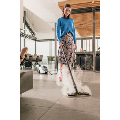 Karcher Пароочисник SC 5 EasyFix Iron, 2250Вт, 1500мл, 4.2Бар, праска, швабра, білий