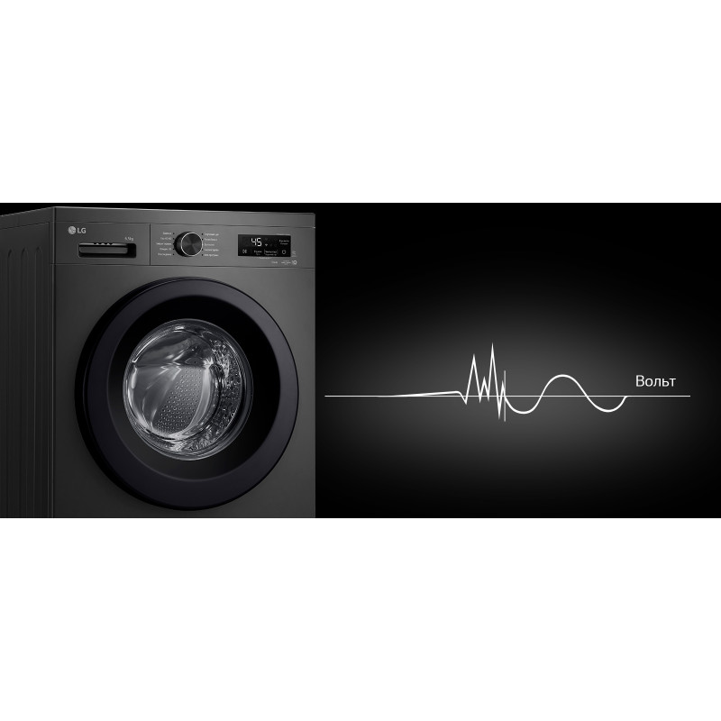 LG Пральна машина фронтальна, 6.5кг, 1200, В, 44см,