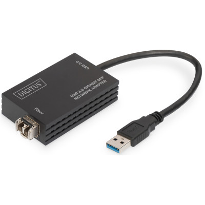 Digitus Адаптер USB-A > SFP, USB 3.0 Gigabit Network