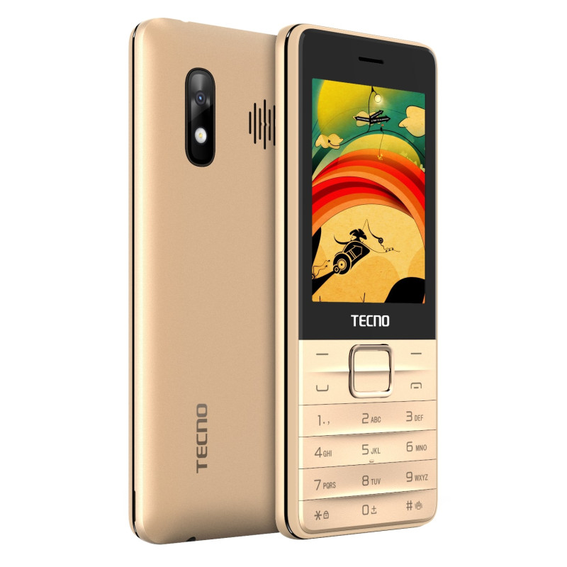 TECNO Мобільний телефон T454 2SIM Champagne Gold