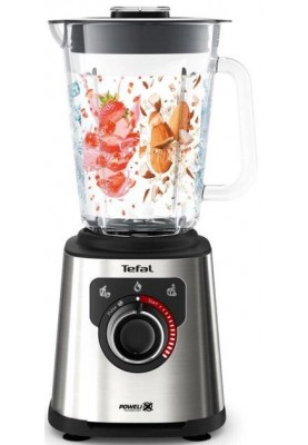 Tefal Блендер стаціонарний Perfect mix+, 1200Вт, чаша-1750мл, скло, сталь-чорний