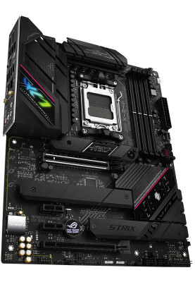 ASUS Материнcька плата ROG STRIX B650E-F GAMING WIFI sAM5 B650 4xDDR5 M.2 HDMI DP WiFi BT ATX