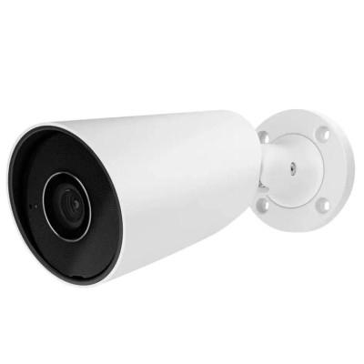 Ajax IP-Камера дротова BulletCam, 5мп, 4мм, Poe, True WDR, IP 65, ІЧ 35м, аудіо, кут огляду 75°до 85°, вулична, біла