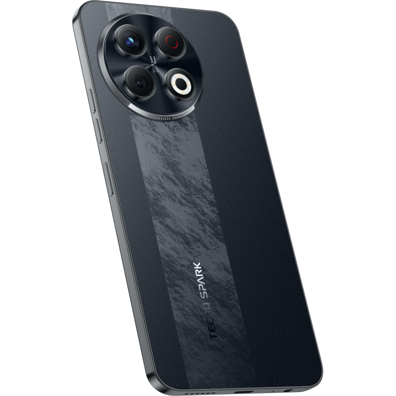 TECNO Смартфон Spark 30 PRO (KL7) 6.78" 8/256ГБ, 2SIM, 5000мА•год, Obsidian Edge