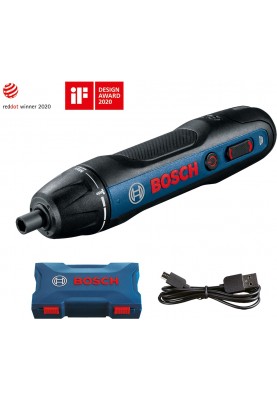 Bosch Шуруповерт GO 2 акумуляторний, 3.6В, Li-ion, 1.5 Аг, 5Нм, 360 об/хв