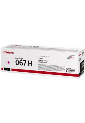 Canon Картридж 067H MF651Cw/MF655Cdw/MF657Cdw/LBP631Cw/LBP633Cdw  Magenta (2350 стор.)