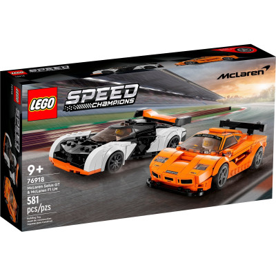 LEGO Конструктор Speed Champions McLaren Solus GT і McLaren F1 LM