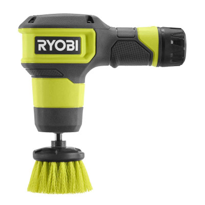 Ryobi Щітка RSCR4-120G акумуляторна 4В USB Lithium, акб 1х2Аг, d 5см, 300об/хв, IPX7, 0.55кг