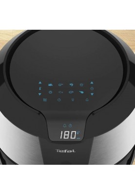 Tefal Мультипіч Easy Fry XXL, 1850Вт, чаша-5.6л, сенсорне керув., 8 програм, пластик, нерж. сталь-чорний