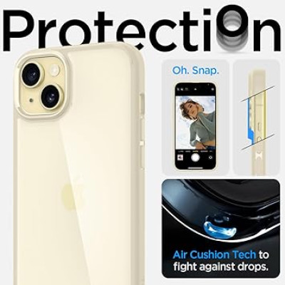 Spigen Чохол для Apple iPhone 15 Plus Ultra Hybrid Mute, Beige