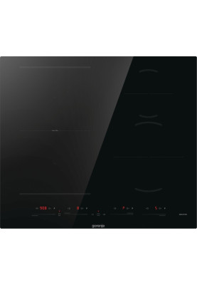 Gorenje Варильна поверхня індукційна, 60см, PowerBoost, TouchControl, збільшена площа приготування, чорний