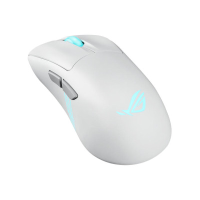 ASUS Миша ROG Keris II Origin, RGB, USB-A/WL/BT, білий