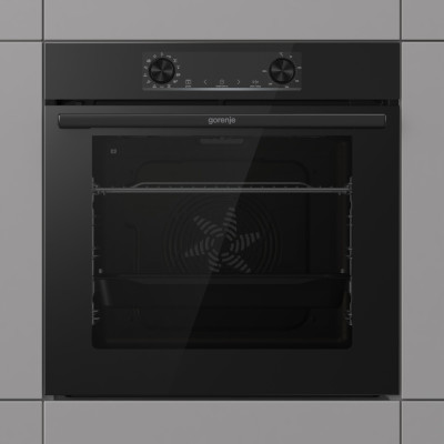 Gorenje Духова шафа Gorenje електрична, 77л, A+, дисплей, IconLed, піроліз, готув. на різн рівнях, чорний