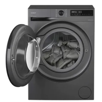 Candy Пральна машина ProWash 550 фронтальна, 8кг, 1400, A, 42.7см, дисплей, пара, інвертор, люк чорний, сріблястий Candy Пральна машина ProWash 550 фронтальна, 8кг, 1400, A, 42.7см, дисплей, пара, інвертор, люк чорний, сріблястий