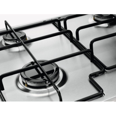 Zanussi Варильна поверхня газова, 60см, нерж