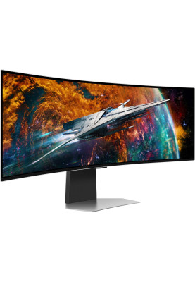 Samsung Монітор 48.7"Odyssey OLED G9 G95SC HDMI, DP, USB, MM, OLED, 5120x1440, 32:9, 240Hz, 0.3ms, CURVED