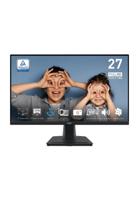 MSI Монітор 27" PRO MP275 D-Sub, HDMI, MM, IPS, 100Hz, 4ms, sRGB 93%