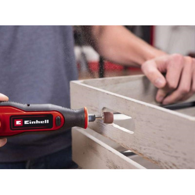 Einhell Шліфмашина шліфувально-гравірувальна акумуляторна TE-MT 7.2LI 7.2В 5500-26000об·хв 51 насадка 1.2кг