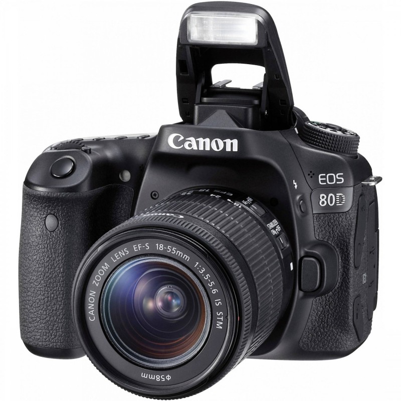 Canon EOS 80D + объектив 18-55 IS STM