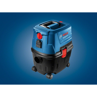 Bosch Пилосос професійний GAS 15 PS, 1100Вт, 220мБар, контейнер 15л, 8кг