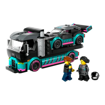 LEGO Конструктор City Автомобіль для перегонів й автовоз LEGO Конструктор City Автомобіль для перегонів й автовоз
