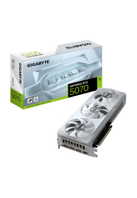 Gigabyte Відеокарта GeForce RTX 5070 12GB GDDR7 EAGLE OC ICE