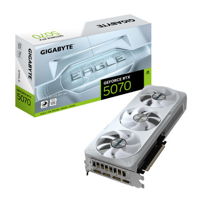 Gigabyte Відеокарта GeForce RTX 5070 12GB GDDR7 EAGLE OC ICE
