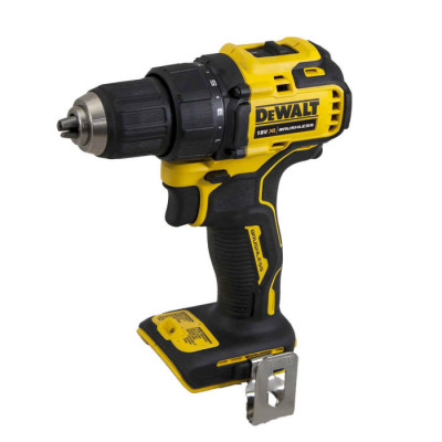 DeWALT Дриль-шурупокрут безщітковий XR Li-Ion 18В 65Нм 450-1650об хв патрон 13мм 1.1кг без АКБ і ЗП