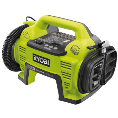Ryobi Компресор автомобільний акумуляторний ONE+ R18i-0, 10.3 / 150 Бар, без ЗП та АКБ