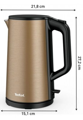 Tefal Електрочайник DOUBLE LAYER SS KI583C10