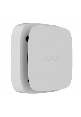 Ajax Датчик диму та температури FireProtect 2 SB Heat Smoke Jeweler, незмінна батарея, бездротовий, білий
