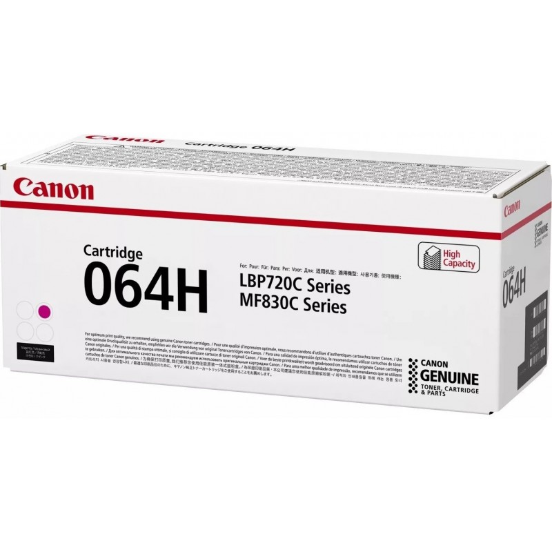 Canon Картридж 064H MF832Cdw/LBP722Cdw Magenta (10500 стор.)