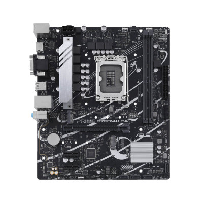 ASUS Материнська плата PRIME B760M-K D4 s1700 B760 2xDDR4 M.2 HDMI D-Sub mATX