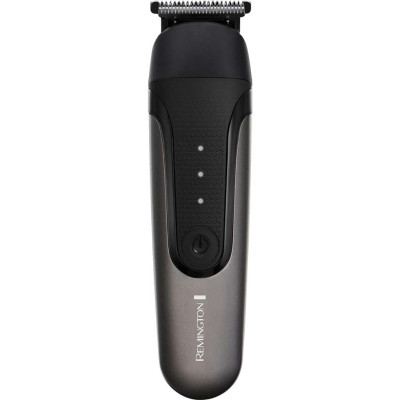 Remington Тример One, для бороди, вусів, голови, носа та тіла, акум., насадок-10, 60 хв. роботи, сталь, чорний