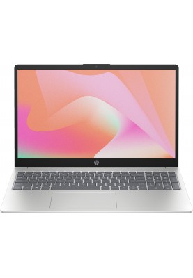 HP Ноутбук 15-fd0067ua 15.6" FHD IPS AG, Intel i5-1335U, 16GB, F512GB, UMA, DOS, сріблястий