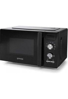 Gorenje Мікрохвільова піч, 20л, хутро. керув., 800Вт, дисплей, чорний