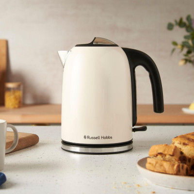 Russell Hobbs Електрочайник, 1.7л, метал, жасмін