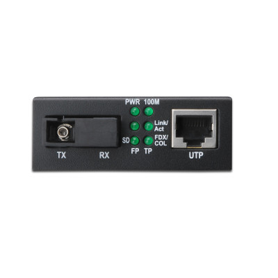 Digitus Медіа конвертор Gigabit, RJ45 / SM SC SX, BiDi Tx1550nm/Rx1310nm, 20км Digitus Медіа конвертор Gigabit, RJ45 / SM SC SX, BiDi Tx1550nm/Rx1310nm, 20км