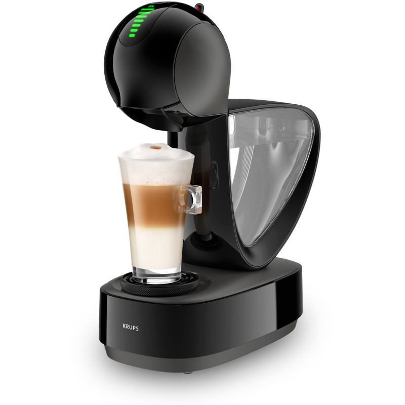 Krups Кавоварка капсульна Infinissima Touch, 1.2л, капсули, функція Espresso Boost, сенcорне керування, чорний