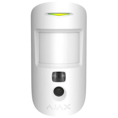 Ajax Датчик руху з камерою MotionCam, PhOD,Бездротовий, Jeweller, Білий