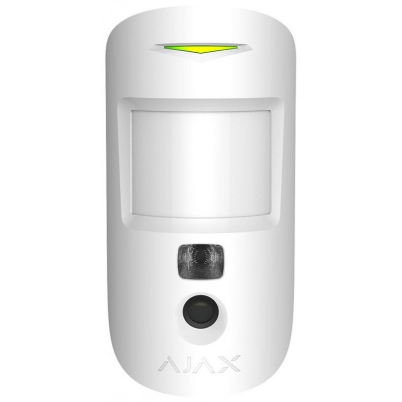 Ajax Датчик руху з камерою MotionCam, PhOD,Бездротовий, Jeweller, Білий