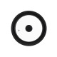 ARDESTO Кришка універсальна Black Mars Smart 24/26/28 см, скло, силікон