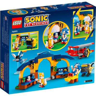 LEGO Конструктор Sonic the Hedgehog Майстерня Тейлз і літак Торнадо