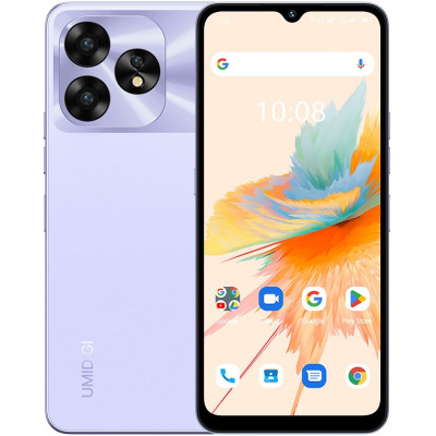 UMIDIGI Смартфон A15C (MP34) 6.7" 8/128ГБ, 2SIM, 5000мА·год, фіолетовий