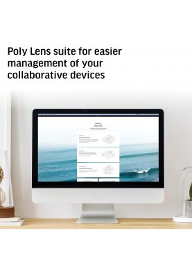 Poly Відеотермінал Studio X70 з контролером TC8, 4K, Poly Video OS, сертифікати Microsoft Teams, Zoom, сірий