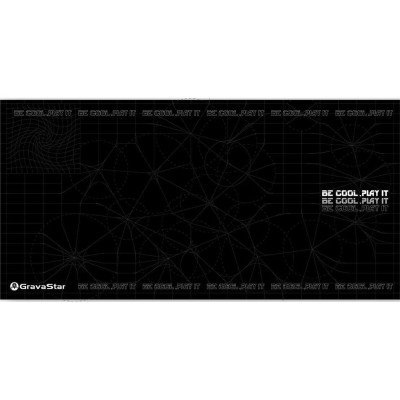 GravaStar Ігрова поверхня Gaming Pad, XL (800x400x3мм), чорний