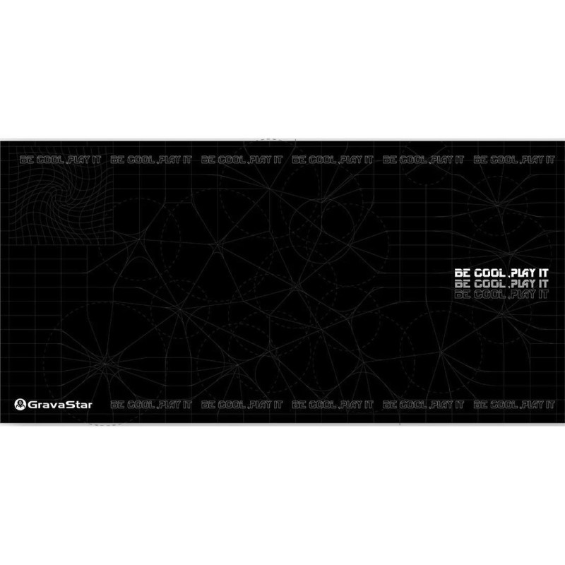 GravaStar Ігрова поверхня Gaming Pad, XL (800x400x3мм), чорний